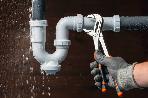 Professional Pipe Repair technician working in Vauxhall, NJ